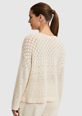 US POLO ASSN - Kadın Ekru Comfort Kazak
