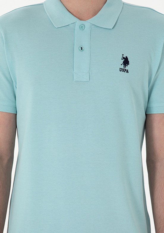US POLO Erkek Yeşil Basic T-Shırt