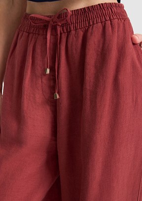 US POLO ASSN - Kadın Mor Relax Pantolon