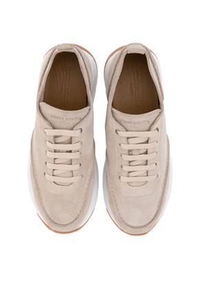 PİERRE CARDİN Kadın Bej Sneaker Ayakkabı