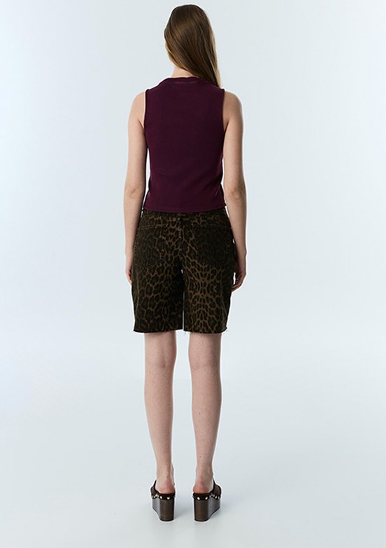 TWİST - TS1260070140 Kadın Mor Basic T-Shirt
