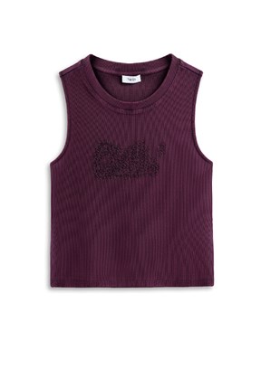 TWİST - TS1260070140 Kadın Mor Basic T-Shirt