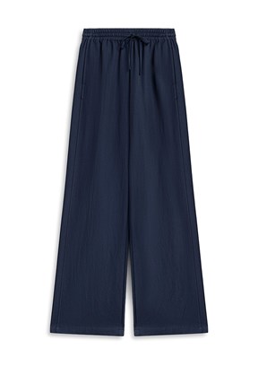 TWİST - TS1260003259 Kadın Lacivert Bol Paça Pantolon