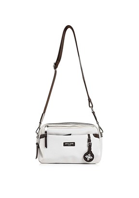 US POLO ASSN - 05PC26Y115111-IMP Kadın Beyaz Çapraz Çanta