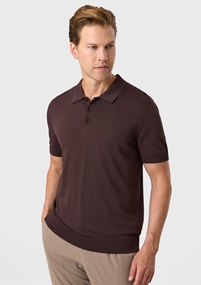 BACKANDBOND - B35S40018 Erkek Kahverengi Triko T-Shirt