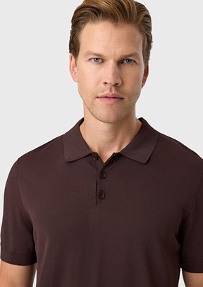 BACKANDBOND - B35S40018 Erkek Kahverengi Triko T-Shirt