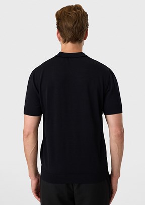 BACKANDBOND - B35S40018 Erkek Siyah Triko T-Shirt