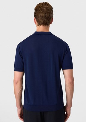 BACKANDBOND - B35S40018 Erkek Lacivert Triko T-Shirt