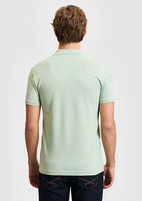 US POLO ASSN - Erkek Yeşil Polo Yaka T-Shirt