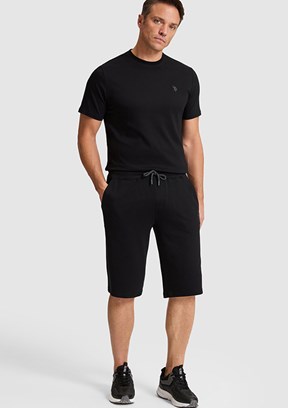 US POLO ASSN - Erkek Siyah Bermuda Şort