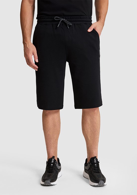 US POLO ASSN - Erkek Siyah Bermuda Şort