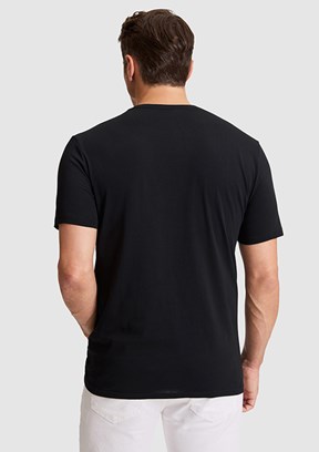 US POLO ASSN - Erkek Siyah Regular T-Shirt