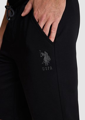 US POLO ASSN - Erkek Siyah Bermuda Şort