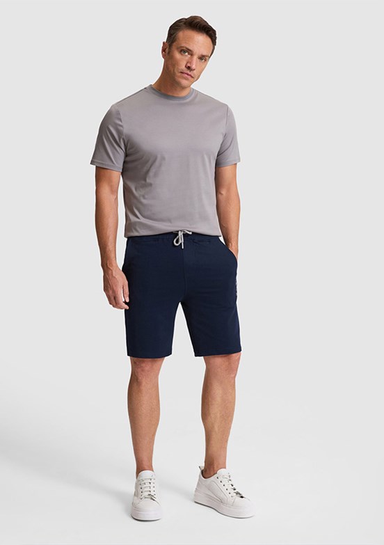 US POLO ASSN - Erkek Lacivert Bermuda Şort
