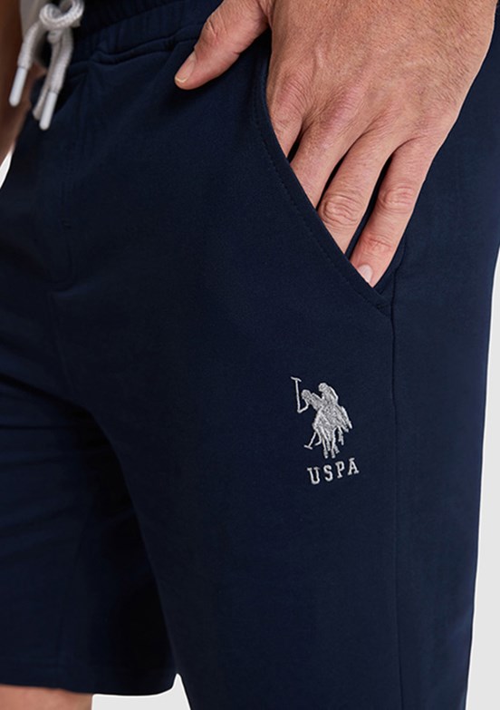 US POLO ASSN - Erkek Lacivert Bermuda Şort
