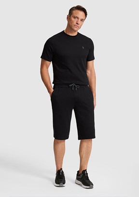 US POLO ASSN - Erkek Siyah Bermuda Şort