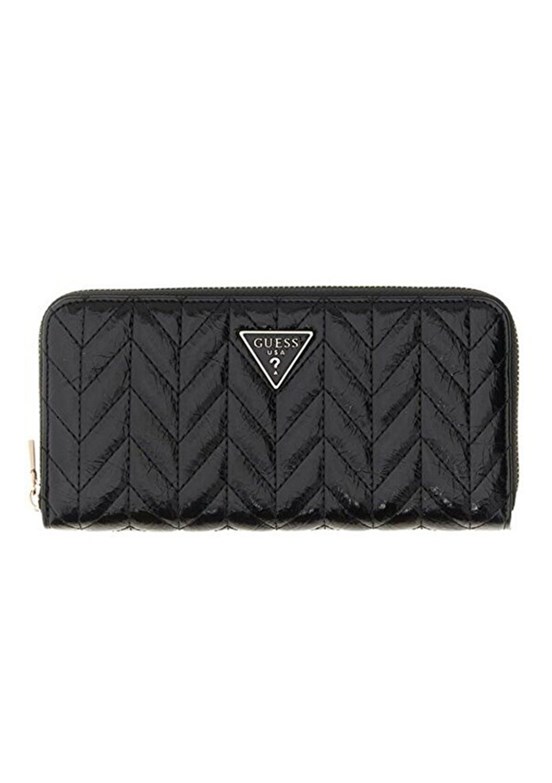 GUESS Cheryl Slg Large - SWTQ9720146 Kadın Siyah Suni Deri Cüzdan