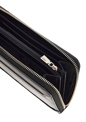 GUESS Cheryl Slg Large - SWTQ9720146 Kadın Siyah Suni Deri Cüzdan