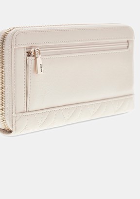 GUESS Cheryl Slg Large - SWTQ9720146 Kadın Açık Pembe Suni Deri Cüzdan