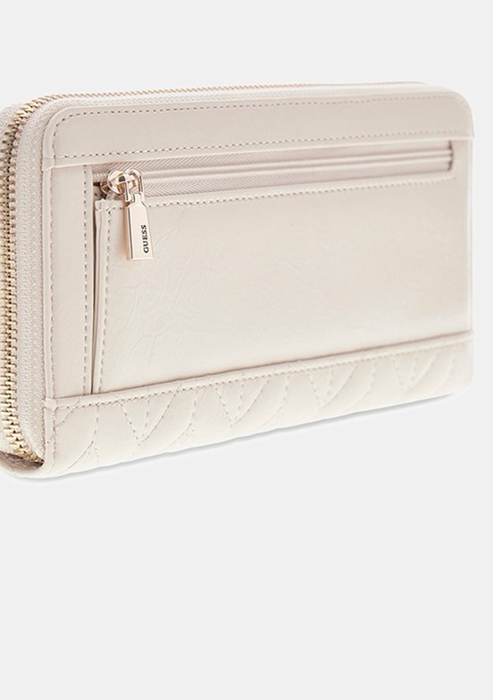 GUESS Cheryl Slg Large - SWTQ9720146 Kadın Açık Pembe Suni Deri Cüzdan