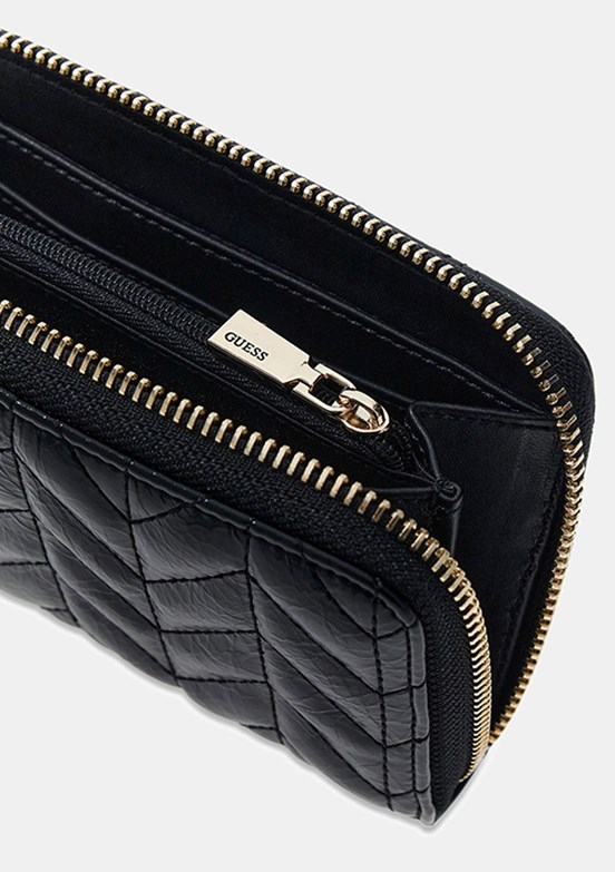 GUESS Cheryl Slg Medium - SWTQ9720140 Kadın Siyah Suni Deri Cüzdan