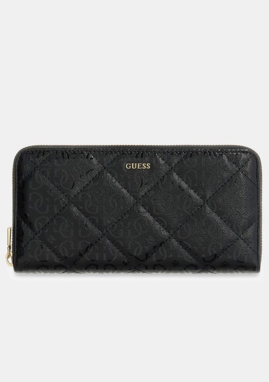 GUESS Libby Slg Large - SWGG9912146 Kadın Siyah Suni Deri Cüzdan