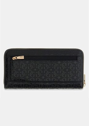 GUESS Libby Slg Large - SWGG9912146 Kadın Siyah Suni Deri Cüzdan
