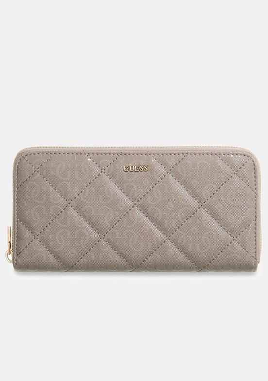 GUESS Libby Slg Large - SWGG9912146 Kadın Bej Suni Deri Cüzdan