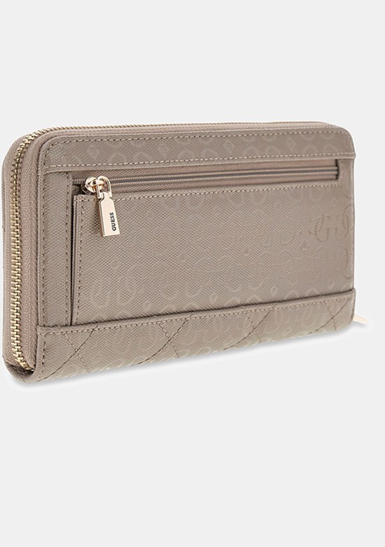 GUESS Libby Slg Large - SWGG9912146 Kadın Bej Suni Deri Cüzdan