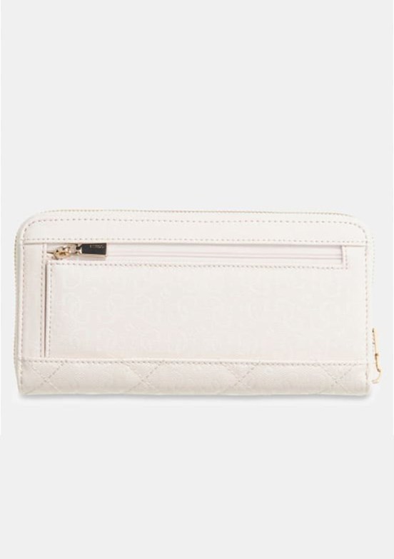 GUESS Libby Slg Large - SWGG9912146 Kadın Krem Suni Deri Cüzdan