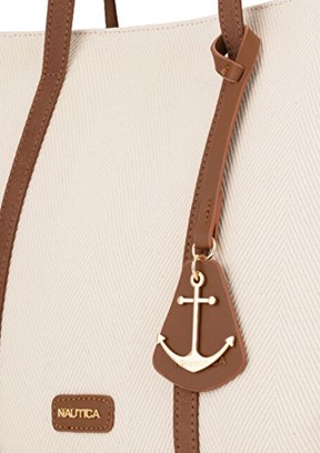 NAUTİCA - CN7687T Kadın Bej-Taba Omuz Çantası