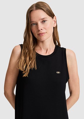 US POLO ASSN - Kadın Siyah Örme Elbise