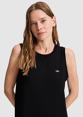 US POLO ASSN - Kadın Siyah Örme Elbise