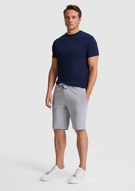 US POLO ASSN - Erkek Gri Bermuda Şort