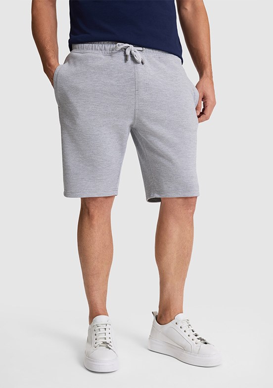 US POLO ASSN - Erkek Gri Bermuda Şort