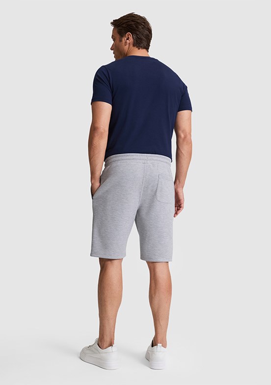 US POLO ASSN - Erkek Gri Bermuda Şort