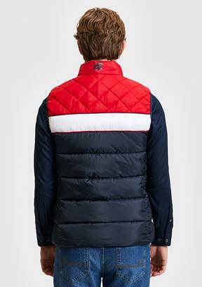US POLO ASSN - Erkek Lacivert Basic Yelek