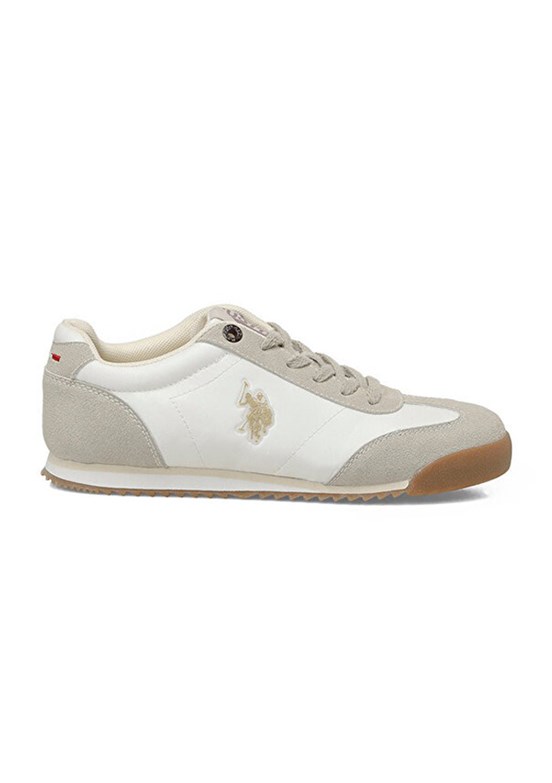 US POLO ASSN - Kadın Bej Sneaker Ayakkabı