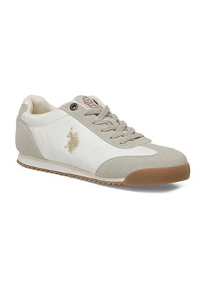 US POLO ASSN - Kadın Bej Sneaker Ayakkabı