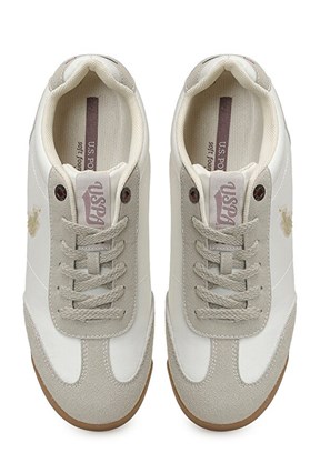 US POLO ASSN - Kadın Bej Sneaker Ayakkabı