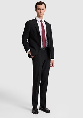 PİERRE CARDİN - Erkek Siyah Slim Takım Elbise