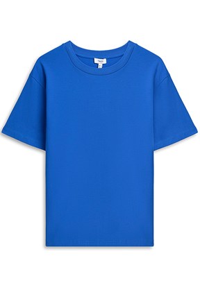 TWİST - TS1260070249 Kadın Saks Bisiklet Yaka T-Shirt