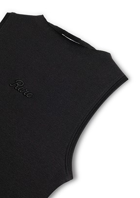 TWİST - TS1260070089 Kadın Siyah Baskılı T-Shirt
