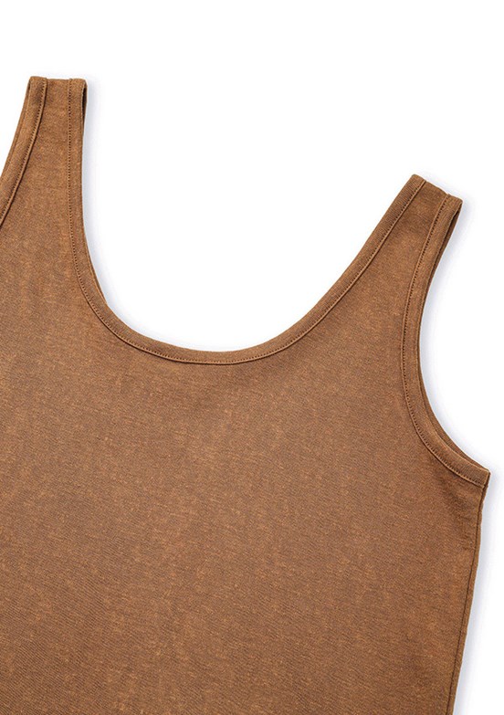 İPEKYOL - IS1260070170 Kadın Kahverengi Basic T-Shirt