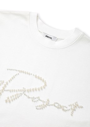 İPEKYOL - IS1260070145 Kadın Beyaz Baskılı T-Shirt