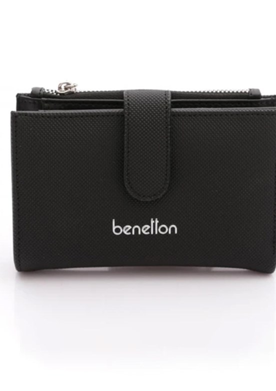 BENETTON - BNT_1862 Kadın Siyah El Çantası
