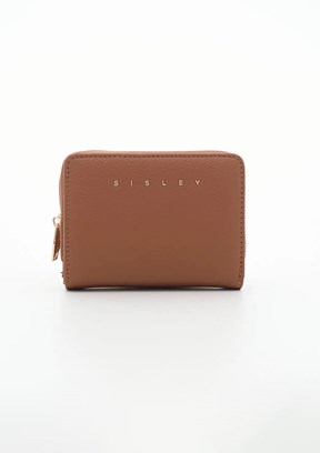 SİSLEY - SLY_314 Kadın Kahverengi Suni Deri Cüzdan