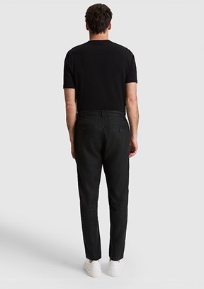PİERRE CARDİN Erkek Siyah Havuç Pantolon Pantolon