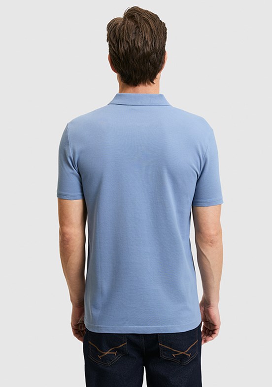US POLO ASSN - Erkek Lacivert Polo Yaka T-Shirt