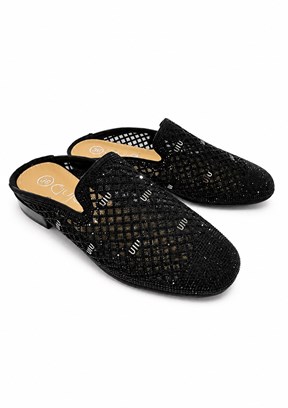 GUJA - 26Y467-7 Kadın Siyah Casual Babet